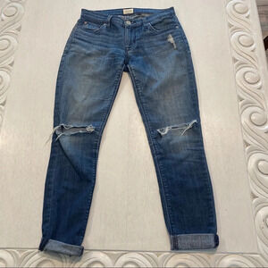 Hudson Krista Distressed Light Wash‎ Denim Jeans